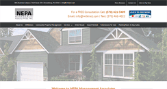 Desktop Screenshot of nepamgmt.com